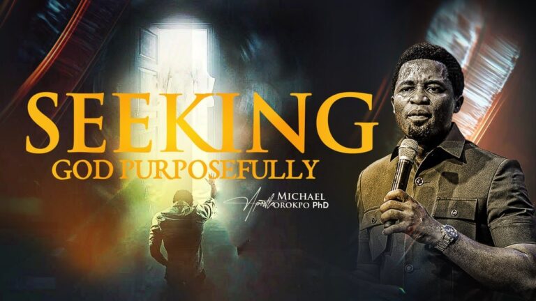 Apostle Michael Orokpo preaching