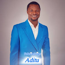 Toluwanisings Aditu gospel single cover artwork