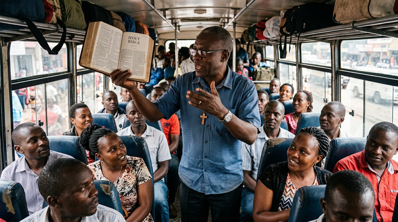 Ghana transport preaching ban